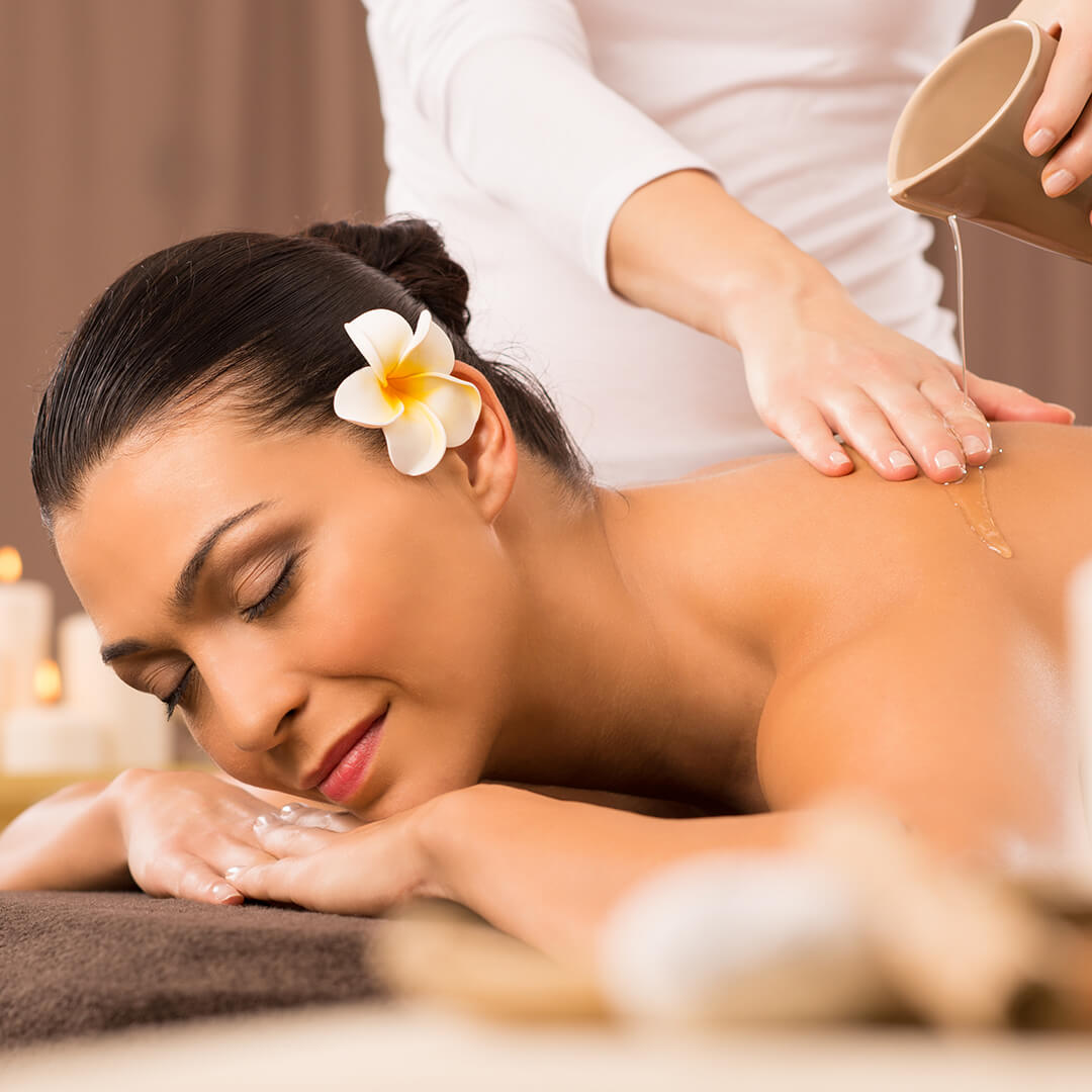 Kosmetische-Rückenmassage